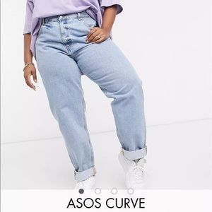 BRAND NEW ASOS Curve Mom Jeans